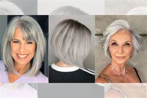 corte de cabelo chanel grisalho|Seis cortes de cabelo chanel para mulheres 60+ assumirem o .